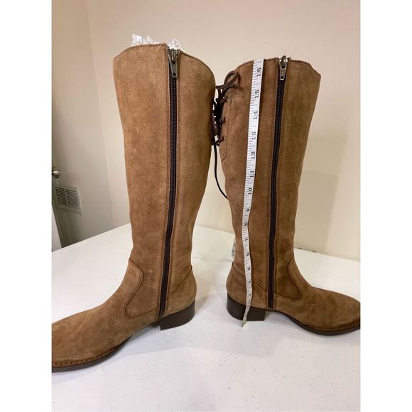 Born women’s tall brown boots suede leather size 6.5 - Picture 2 of 11